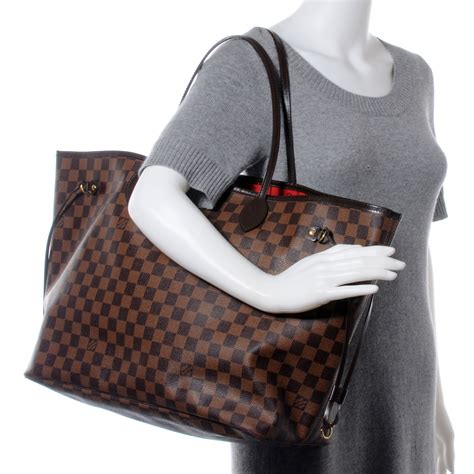 louis vuitton neverfull gm damier ebene replica|authentic louis vuitton neverfull gm.